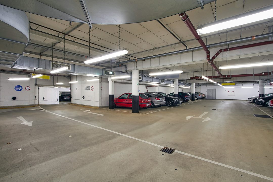 Tiefgarage mit 41 Stellplätzen, 2005 | API ARCHITEKTEN GMBH